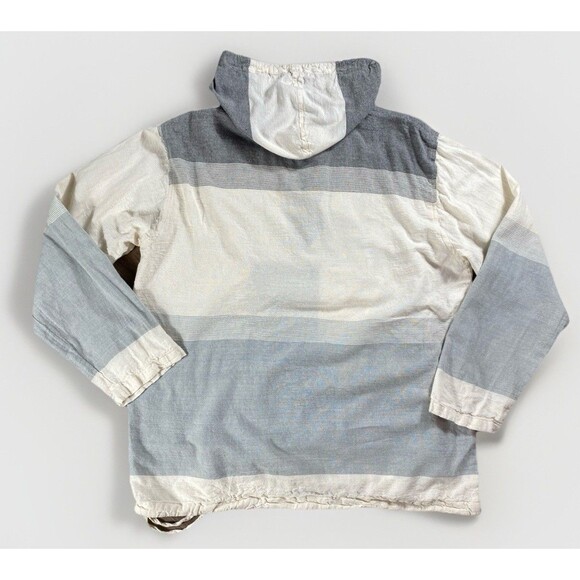 Ark Imports Nepalese 100% Cotton Color block Hoodie Men’s Size Large - Picture 2 of 7